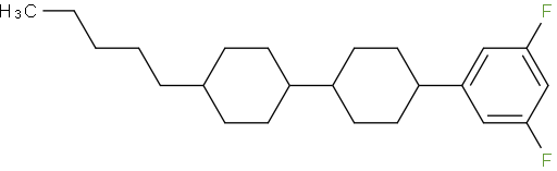 1,3-Difluor-5-[trans-4-(trans-4-pentylcyclohexyl)-cyclohexyl]-benzol