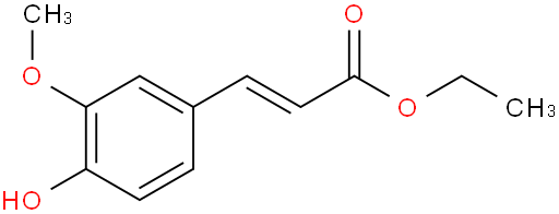 Ethyl 3-(4-hydroxy-3-methoxyphenyl)acrylate