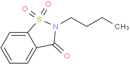 2-butyl-1,2-benzothiazol-3(2H)-one 1,1-dioxide