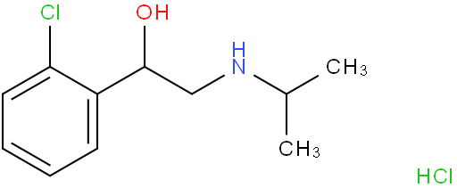 1-(2-Chlorophenyl)-2-(isopropylamino)ethanol hydrochloride