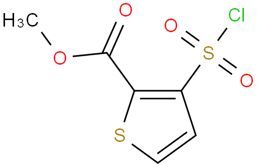 Methyl 3-(chlorosulfonyl)thiophene-2-carboxylate