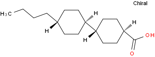 4'-Butylbicyclohexyl-4-carboxylic Acid