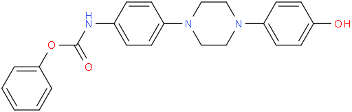 PHENYL {4-[4-(4-HYDROXYPHENYL)PIPERAZIN-1-YL]PHENYL}CARBAMATE