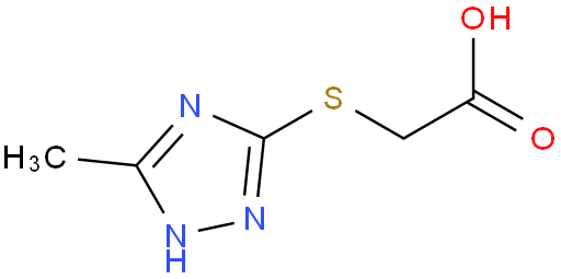 2-((5-Methyl-1H-1,2,4-triazol-3-yl)thio)acetic acid