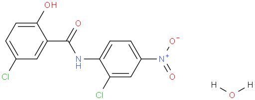 5-Chloro-N-(2-chloro-4-nitrophenyl)-2-hydroxybenzamide monohydrate