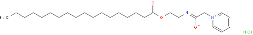 1-[2-oxo-2-[[2-[(1-oxooctadecyl)oxy]ethyl]amino]ethyl]pyridinium chloride