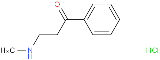 3-METHYLAMINO-1-PHENYLACETONE HYDROCHLORIDE