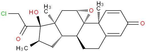 21-CHLORO-9-BETA,11-BETA-EPOXY-17-HYDROXY-16-ALPHA-METHYLPREGNA-1,4-DIENE-3,20-DIONE