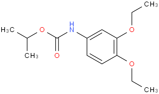 Isopropyl (3,4-diethoxyphenyl)carbamate