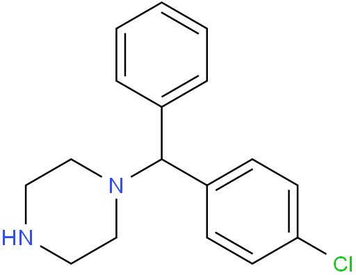 1-((4-Chlorophenyl)(phenyl)methyl)piperazine