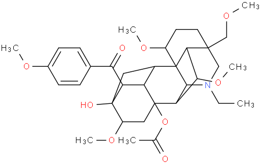 Crassicauline A(bulleyaconitine