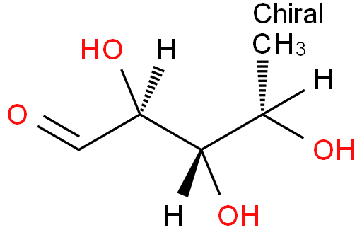 L-Ribose, 5-deoxy-