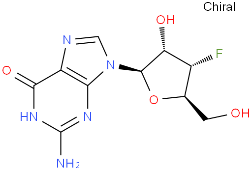 2-Amino-9-((2R,3S,4S,5R)-4-fluoro-3-hydroxy-5-(hydroxymethyl)tetrahydrofuran-2-yl)-1H-purin-6(9H)-one