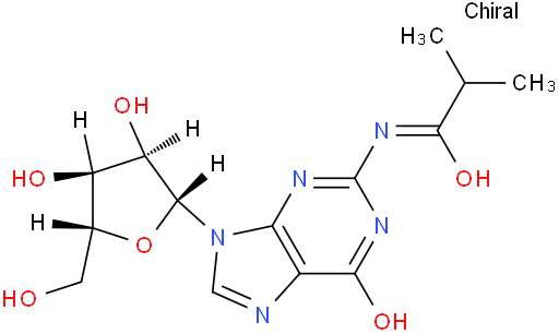 N2-(2-METHYLPROPANOYL)-GUANOSINE