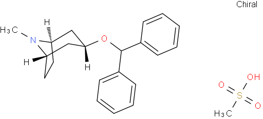 3-(Benzhydryloxy)-8-methyl-8-azabicyclo[3.2.1]octane methanesulfonate