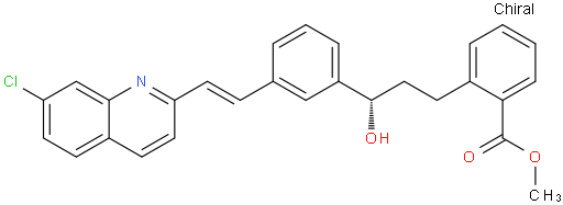 (S)-Methyl 2-(3-(3-(2-(7-chloroquinolin-2-yl)vinyl)phenyl)-3-hydroxypropyl)benzoate