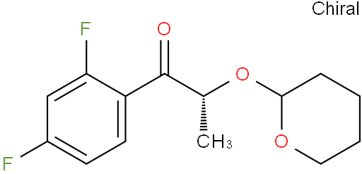 (2R)-1-(2,4-Difluorophenyl)-2-((tetrahydro-2H-pyran-2-yl)oxy)propan-1-one