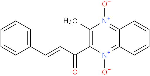 2-Cinnamoyl-3-methylquinoxaline 1,4-dioxide