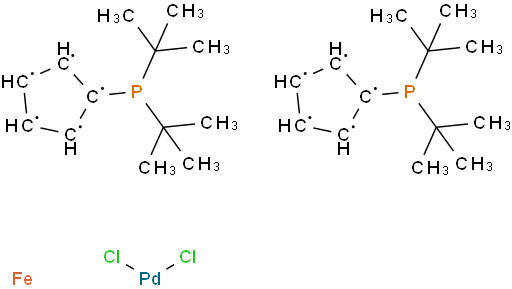 1,1'-Bis (di-t-butylphosphino)ferrocene palladium dichloride,