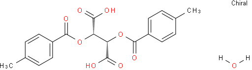 (2S,3S)-2,3-Bis((4-methylbenzoyl)oxy)succinic acid hydrate