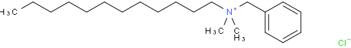 Dodecyldimethylbenzylammonium chloride