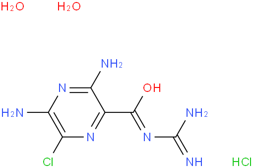 Amiloride hydrochloride dihydrate