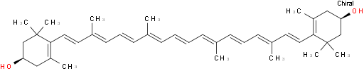 (3R,3'R)-BETA,BETA-CAROTEN-3,3'-DIOL