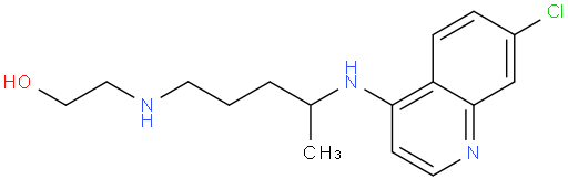 Ethanol,2-[[4-[(7-chloro-4-quinolinyl)amino]pentyl]amino]-