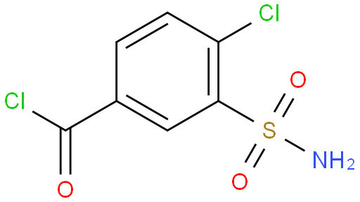 4-Chloro-3-Sulfamoyl Benzoyl Chloride