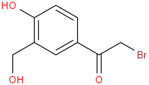 2-BROMO-1-[4-HYDROXY-3-(HYDROXYMETHYL)PHENYL]ETHAN-1-ONE