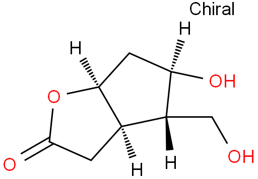 (3aR,4S,5R,6aS)-hexahydro-5-hydroxy-4-(hydroxymethyl)-2H-cyclopenta[b]furan-2-one