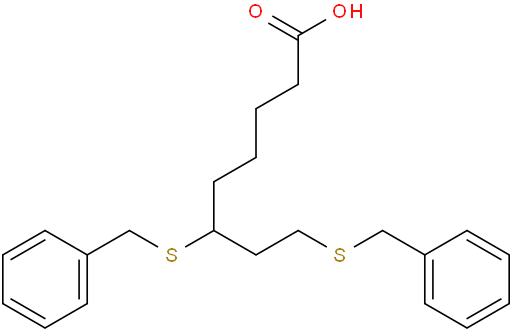 Octanoic acid, 6,8-bis[(phenylMethyl)thio]-