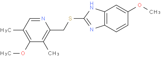 5-Methoxy-2-(((4-methoxy-3,5-dimethylpyridin-2-yl)methyl)thio)-1H-benzo[d]imidazole