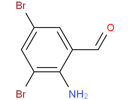 2-Amino-3,5-dibromobenzaldehyde