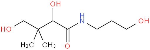 2,4-Dihydroxy-N-(3-hydroxypropyl)-3,3-dimethylbutanamide