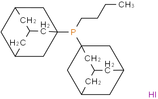 Di(1-adamantyl)-n-butylphosphine hydriodide