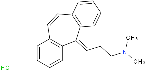 3-(5H-Dibenzo[a,d][7]annulen-5-ylidene)-N,N-dimethylpropan-1-amine hydrochloride