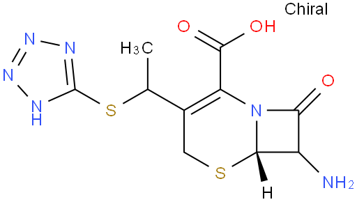 7-Amino-3-(1-methyltetrazol-5-ylthiomethyl)-3-cephem-4-carboxylic acid