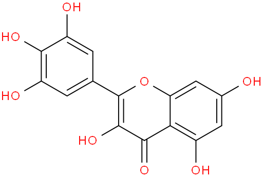 3,5,7-Trihydroxy-2-(3,4,5-trihydroxyphenyl)-4H-chromen-4-one