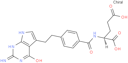 (S)-2-(4-(2-(2-Amino-4-oxo-4,7-dihydro-1H-pyrrolo[2,3-d]pyrimidin-5-yl)ethyl)benzamido)pentanedioic acid