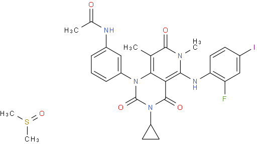 GSK1120212 (DMSO solvate)