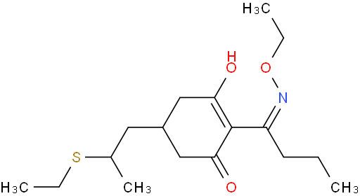 2-(1-(Ethoxyimino)butyl)-5-(2-(ethylthio)propyl)-3-hydroxycyclohex-2-enone