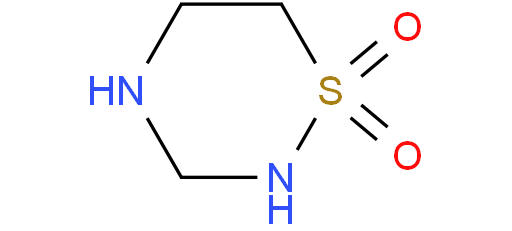 2H-1,2,4-Thiadiazine,tetrahydro-, 1,1-dioxide