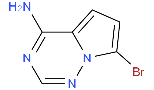 7-bromopyrrolo[1,2-f][1,2,4]triazin-4-amine