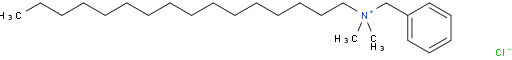 N-Benzyl-N,N-dimethylhexadecan-1-aminium chloride