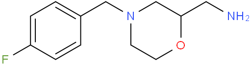 2-Aminomethy-4-(4-fluorobenzyl)morpholine