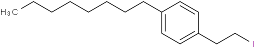 1-(2-Iodoethyl)-4-octylbenzene