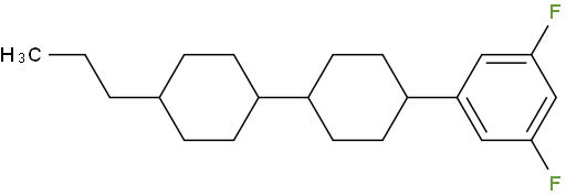 1,3-Difluor-5-[trans-4-(trans-4-propylcyclohexyl)-cyclohexyl]-benzol