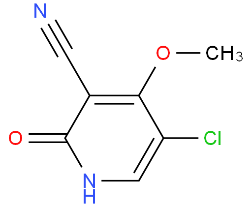 5-Chloro-4-methoxy-2-oxo-1,2-dihydropyridine-3-carbonitrile