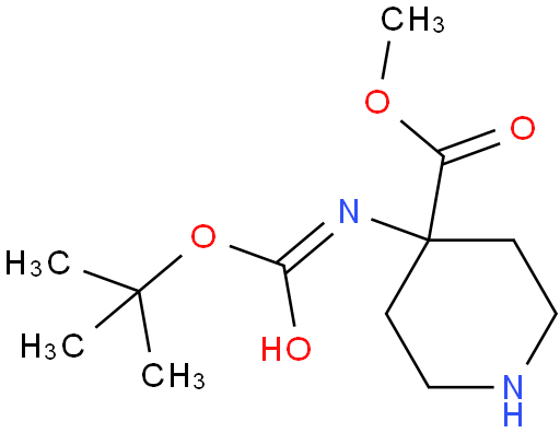 4-N-BOC-AMINO-PIPERIDINE-4-CARBOXYLIC ACID METHYL ESTER